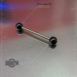 Barre titane noire